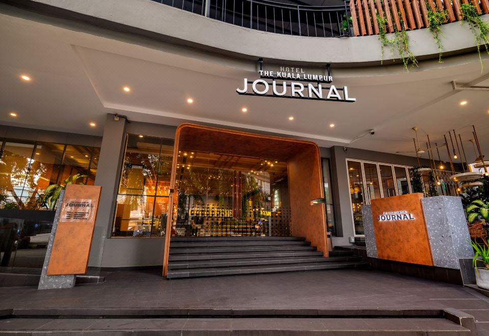 Hotel entrance — The Kuala Lumpur Journal Hotel
