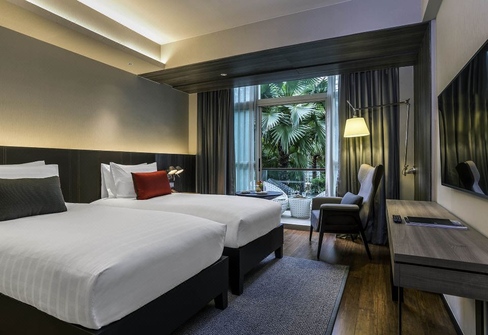 Guest room interior — Pullman Bangkok King Power
