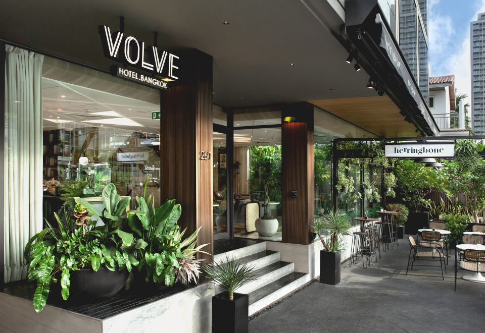 Hotel entrance — Volve Hotel Bangkok